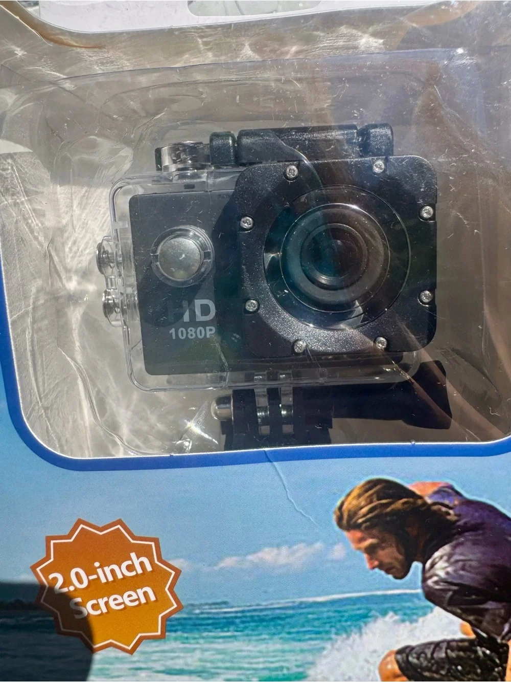 New in box Action Camera - Black - Full HD 1080p